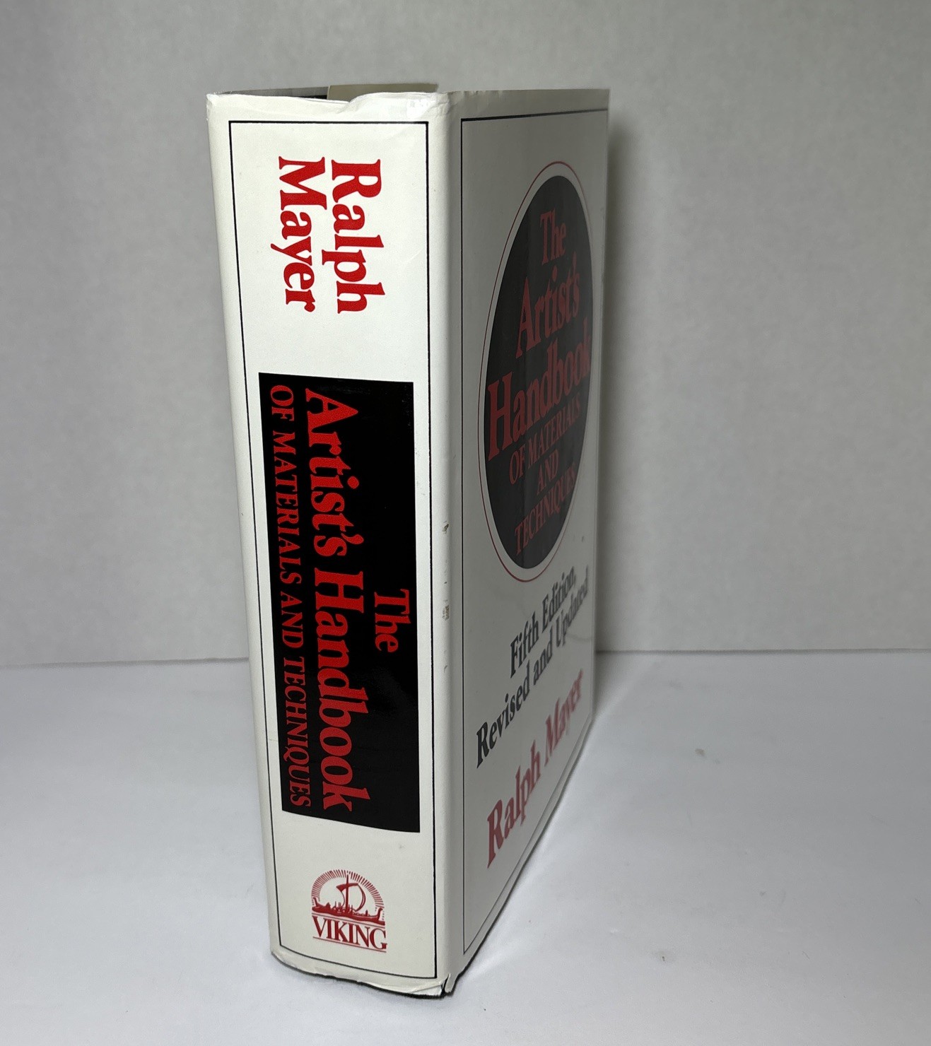The Artist’s Handbook of Materials and Techniques Mayer 5th Ed (1991) Hardcover