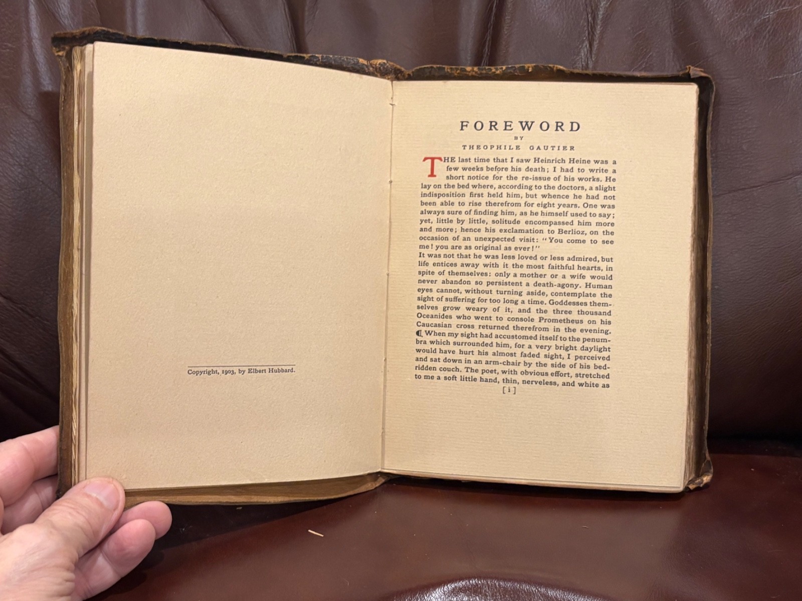 The Book of Songs-Heinrich Heine-1903-The Roycrofters-116 Pages-Elbert Hubbard