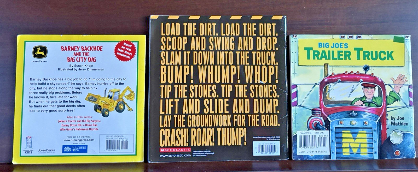 Tractors Trucks Construction Vehicles Lot 10 Kids Books Tonka John Deere
