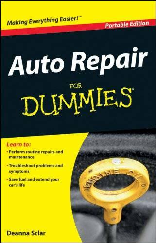 Auto Repair for Dummies: Portable Edition – Paperback By Sclar, Deanna – GOOD