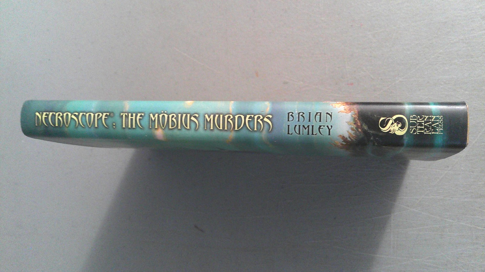 Brian Lumley’s Necroscope The Mobiuis Murders 2013 HC First Ed. Bob Eggleton OOP