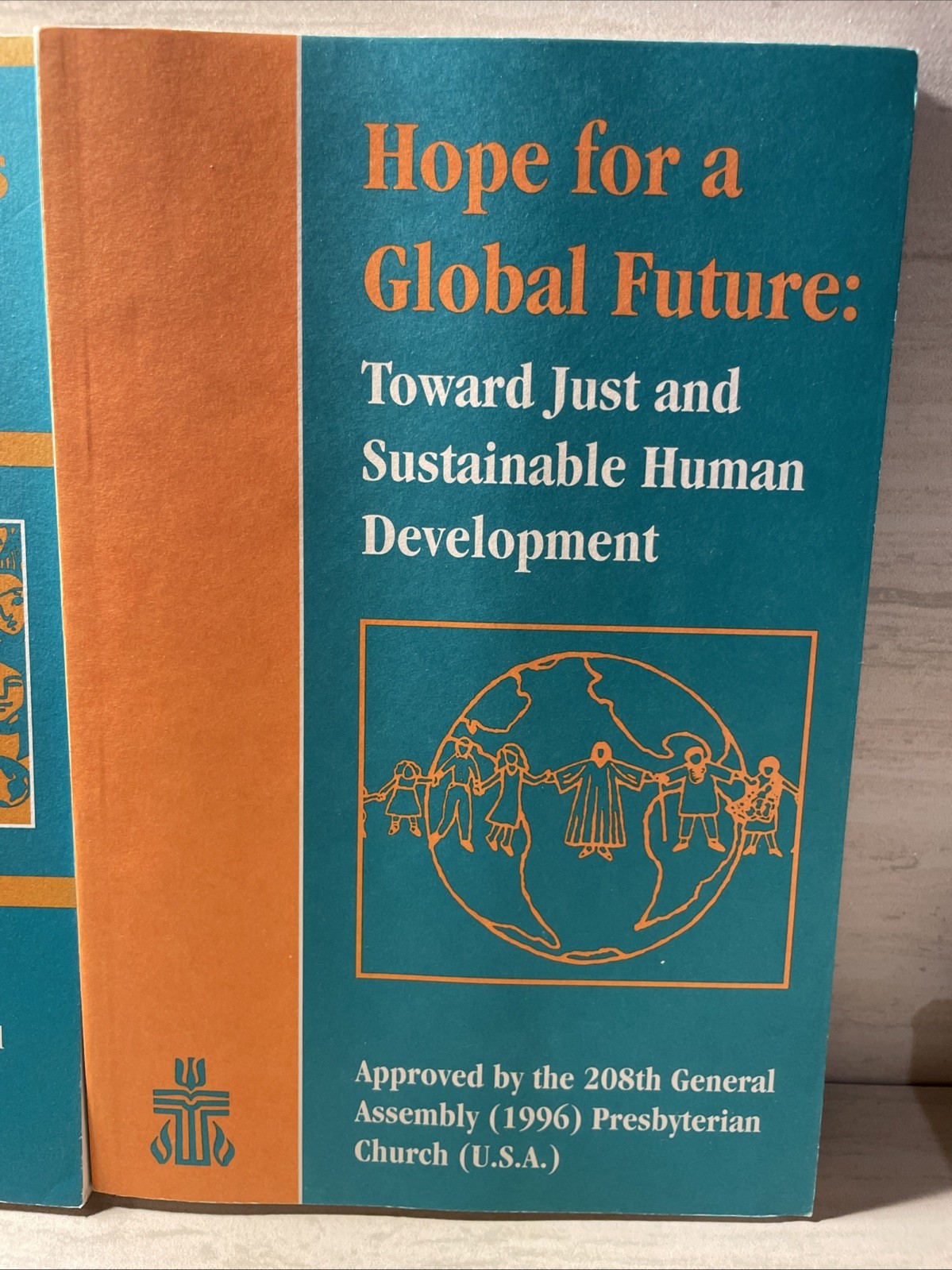 2 Books 1995-1996 Human Rights Update Hope for Future Book PBK