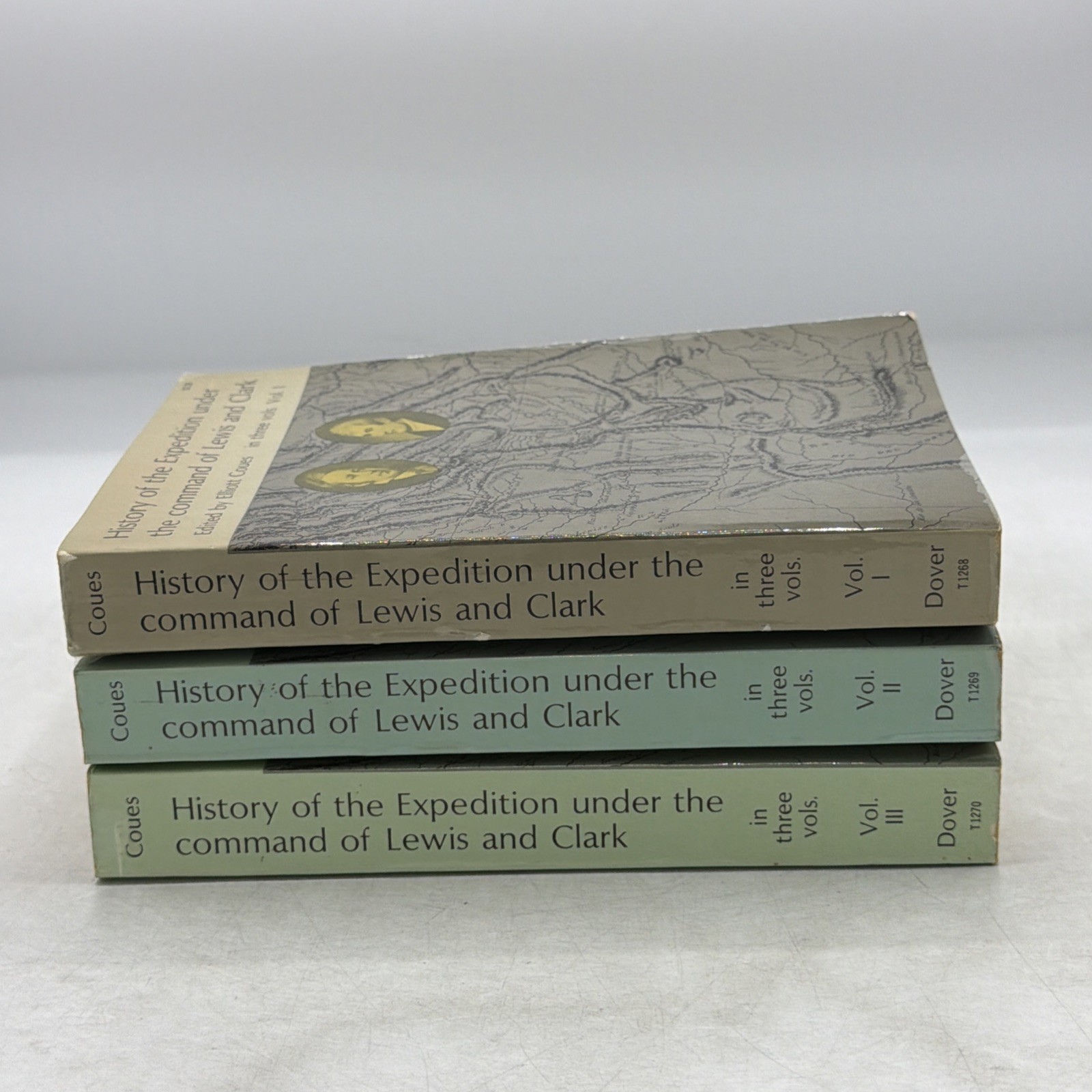 The History of the Lewis and Clark Expedition Dover Publications 3 Volume Set PB