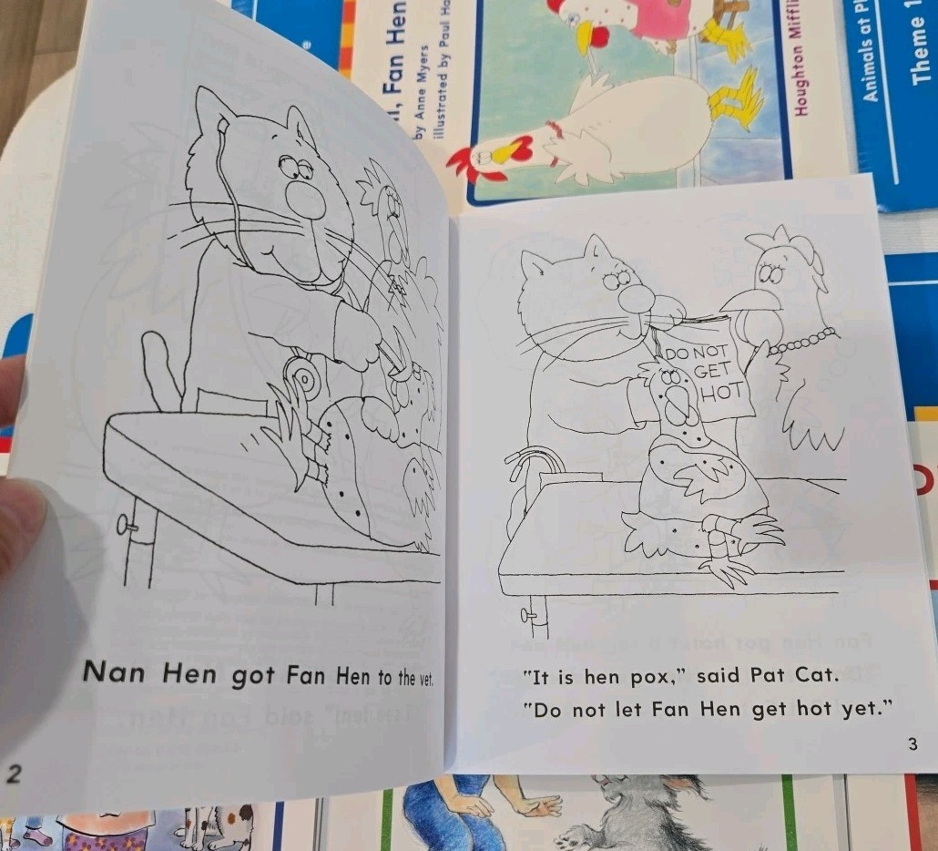 On My Way Practice Readers *Kindergarten* Houghton Mifflin 50 Readers New