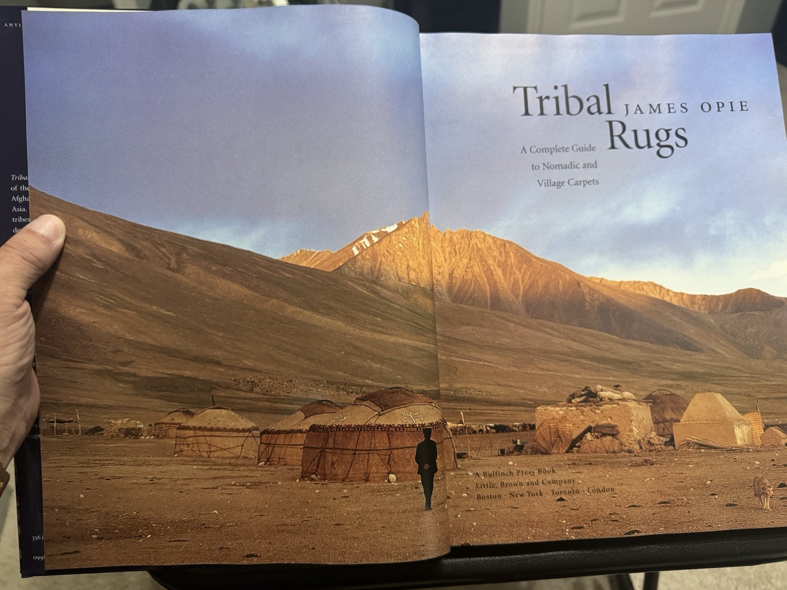 Tribal Rugs : A Complete Guide to Nomadic and Village Carpets by James Opie NICE