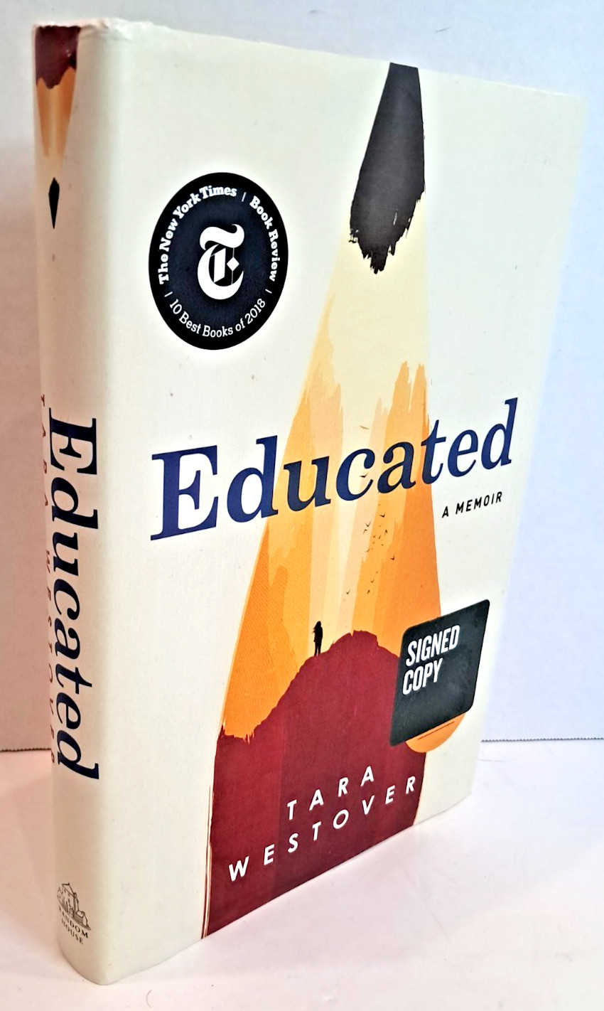 ‚Signed‘ Educated by Tara Westover (2018) 1st Edition Hardcover SHELF