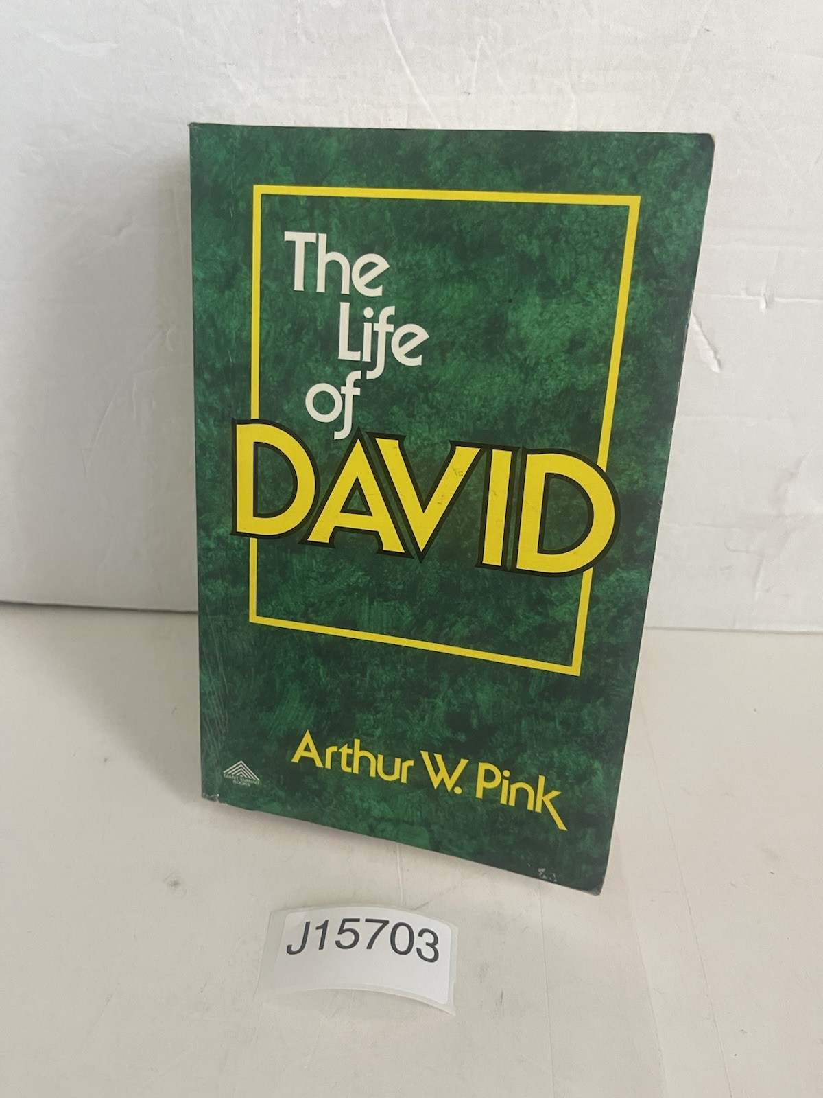 Life of David by Arthur W. Pink (1995, Trade Paperback 10th Printing)