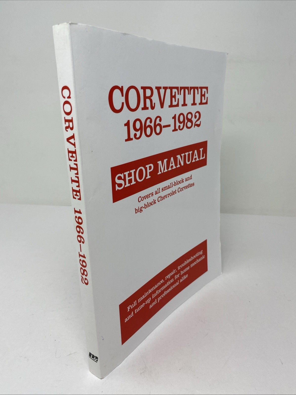 Corvette, 1966-1982 : Shop Manual by Motorbooks (1987, Trade Paperback)