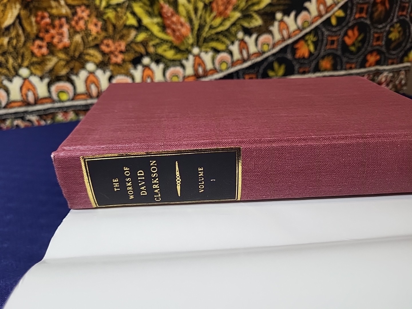 The Works Of David Clarkson Rare 3 Volume Set With Dust Jackets 1988