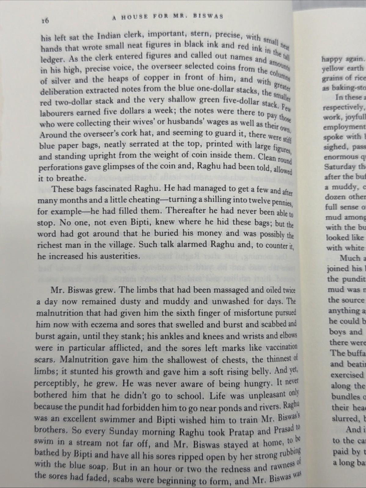 A House For Mr. Biswas by V.S. Naipaul (1983, Alfred A. Knopf) HCDJ