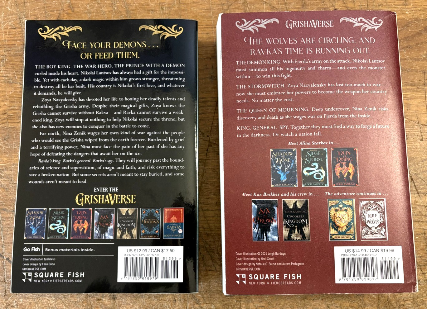 King Of Scars Duology ~ Rule Of Wolves & King Of Scars by Leigh Bardugo
