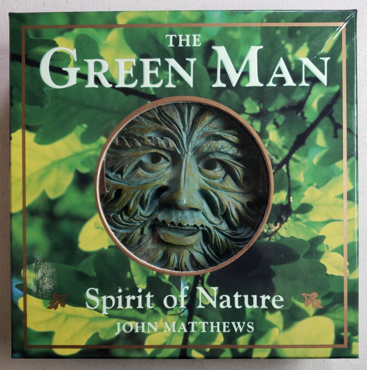 The Green Man: Spirit of Nature- plaque & book kit