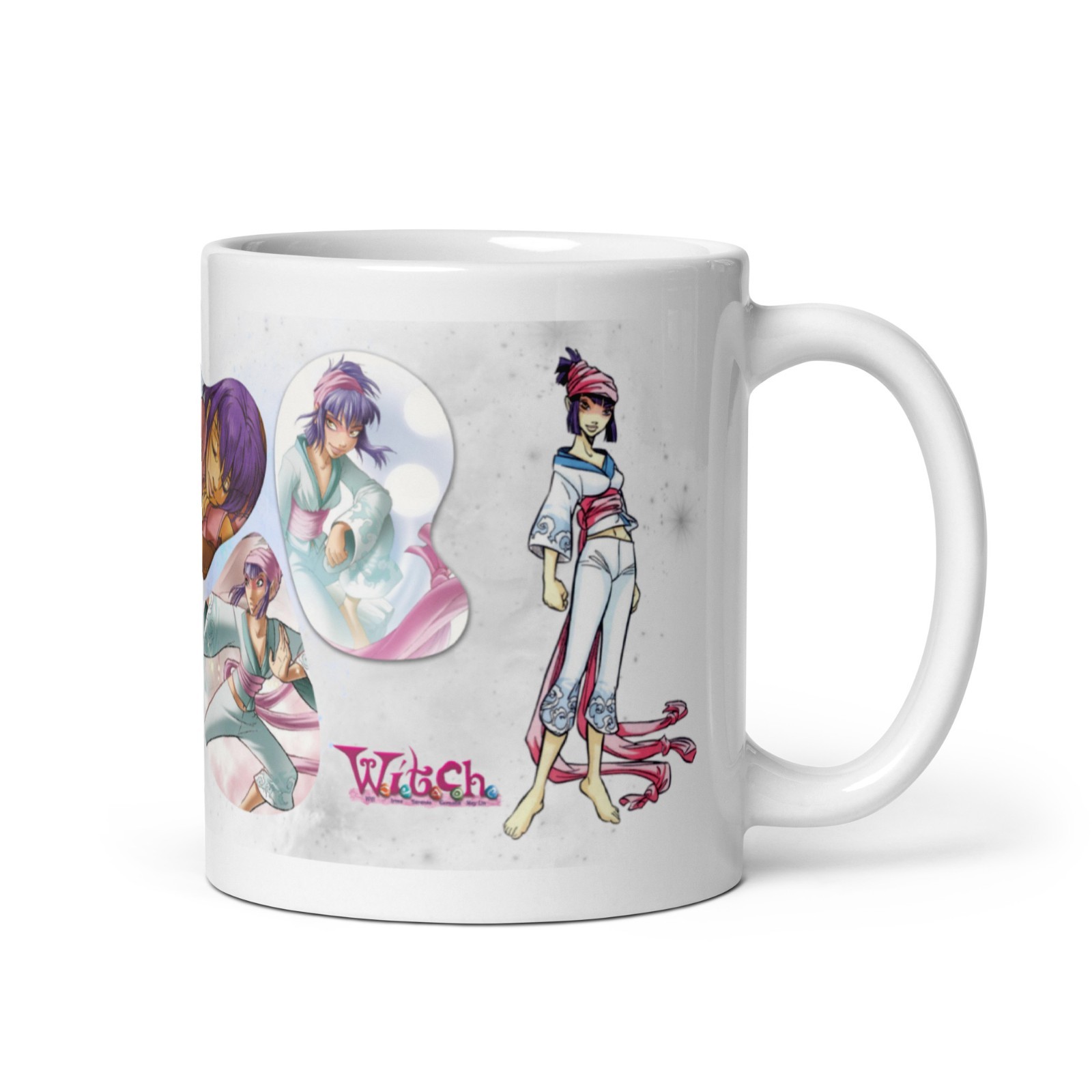 W.I.T.C.H Orube Rebecca Rudolph Classic Mug 11oz Graphic Novel Premium Quality