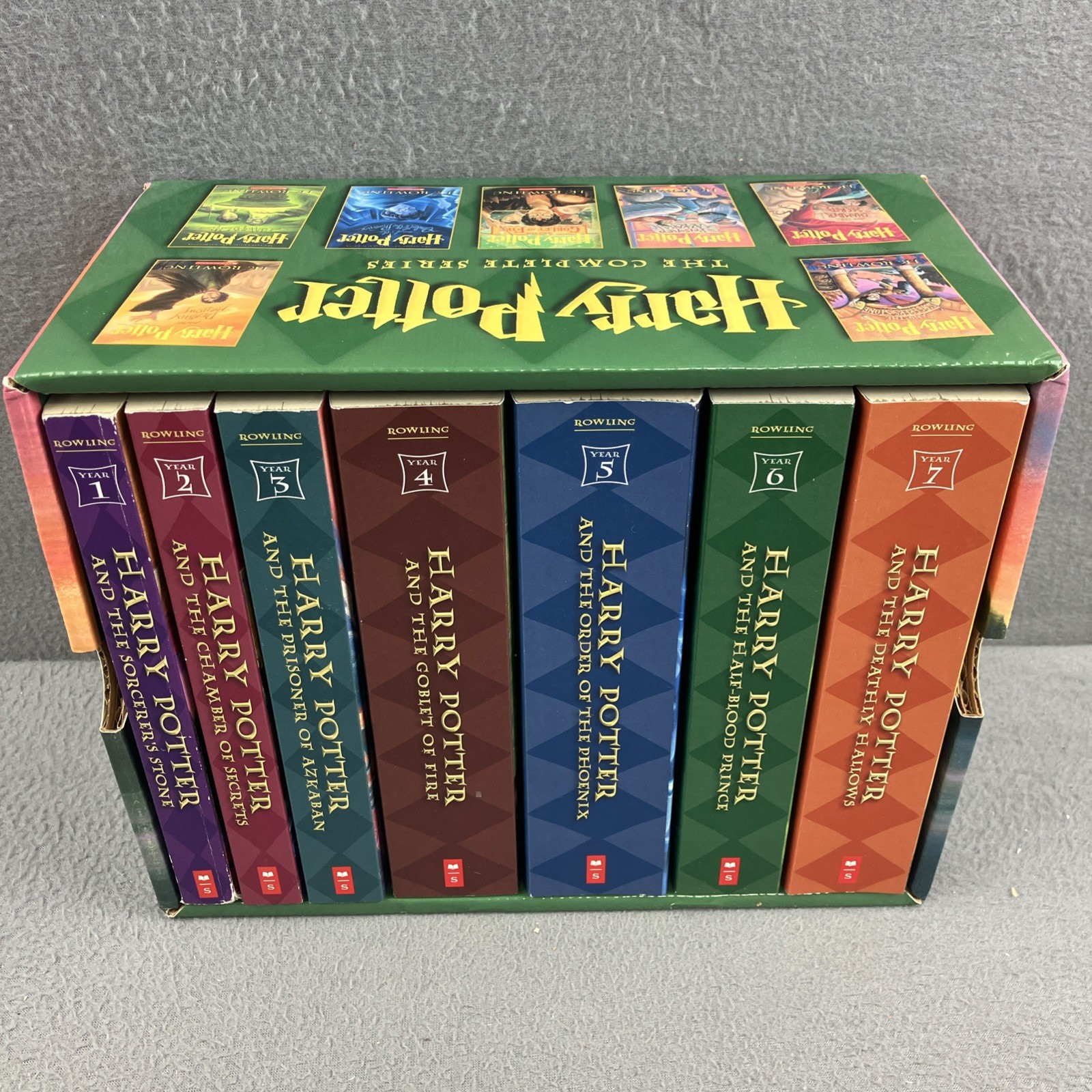 Harry Potter Paperback Boxset #1-7 by J. K. Rowling 2009, Hardcover