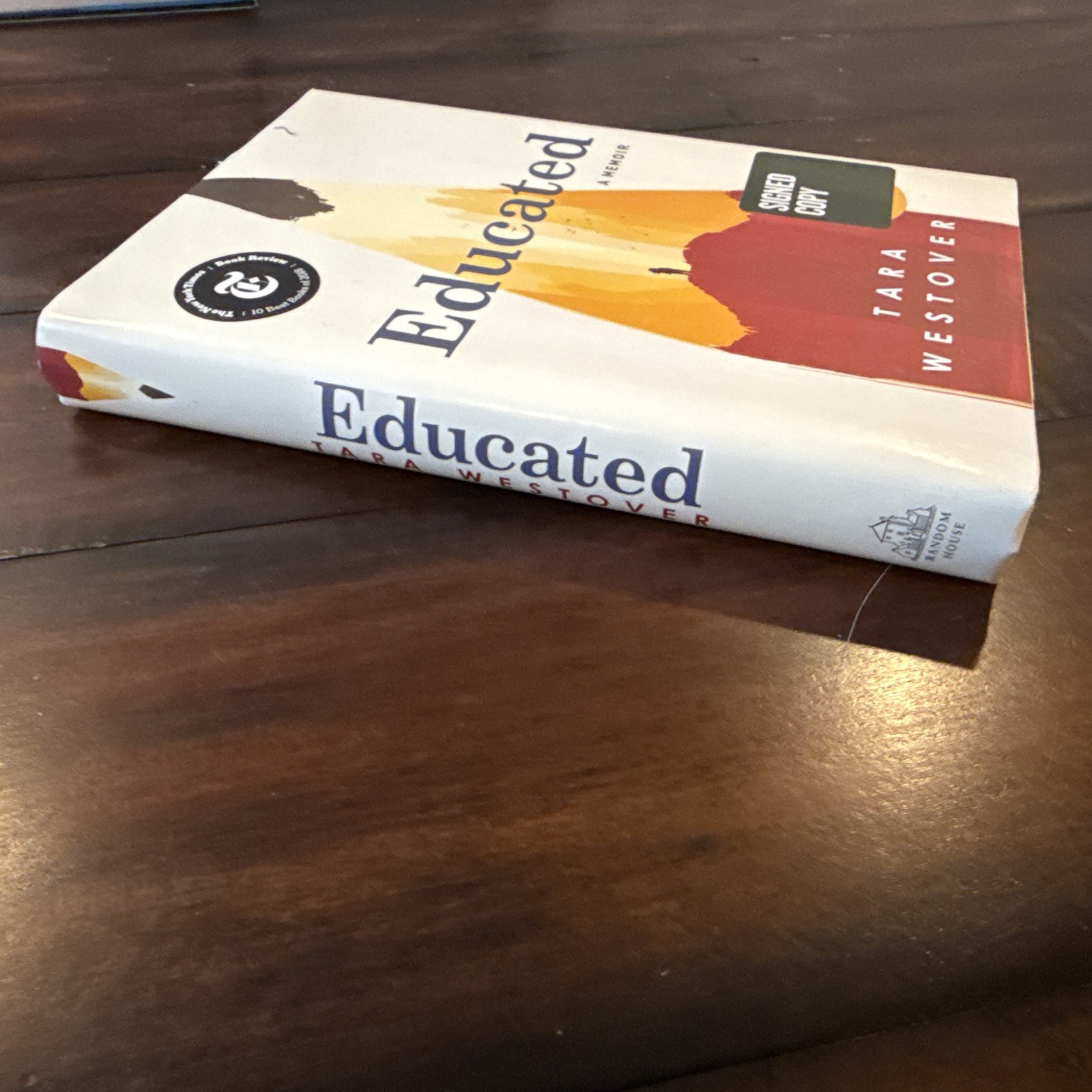 SIGNED Educated : A Memoir by Tara Westover (2018, Hardcover)