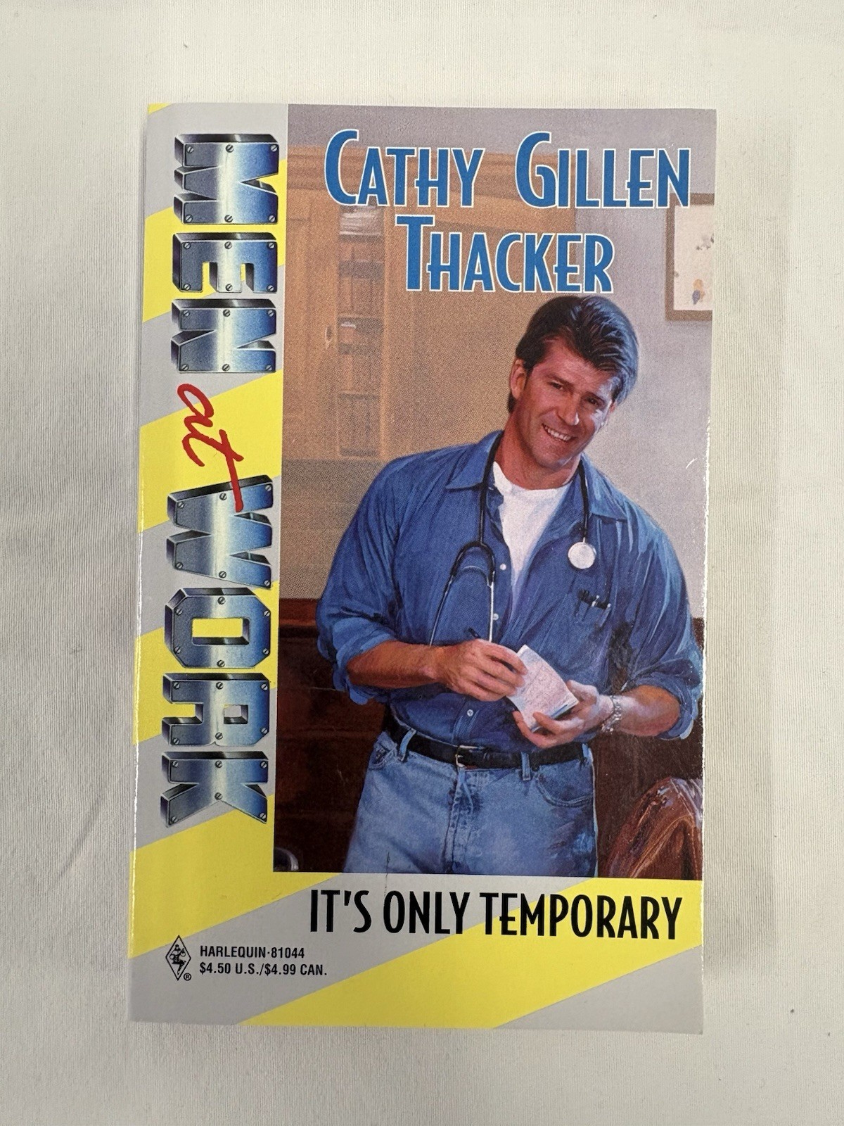 Men At Work Book Lot (6) Romance Literature