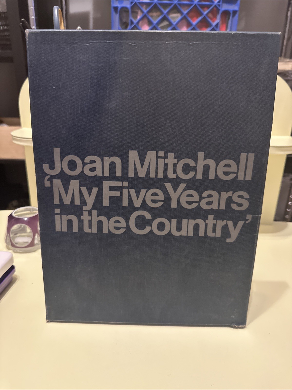 JOAN MITCHELL MY FIVE YEARS IN THE COUNTRY 1972 BOXED EXHIBITION CATALOGUE