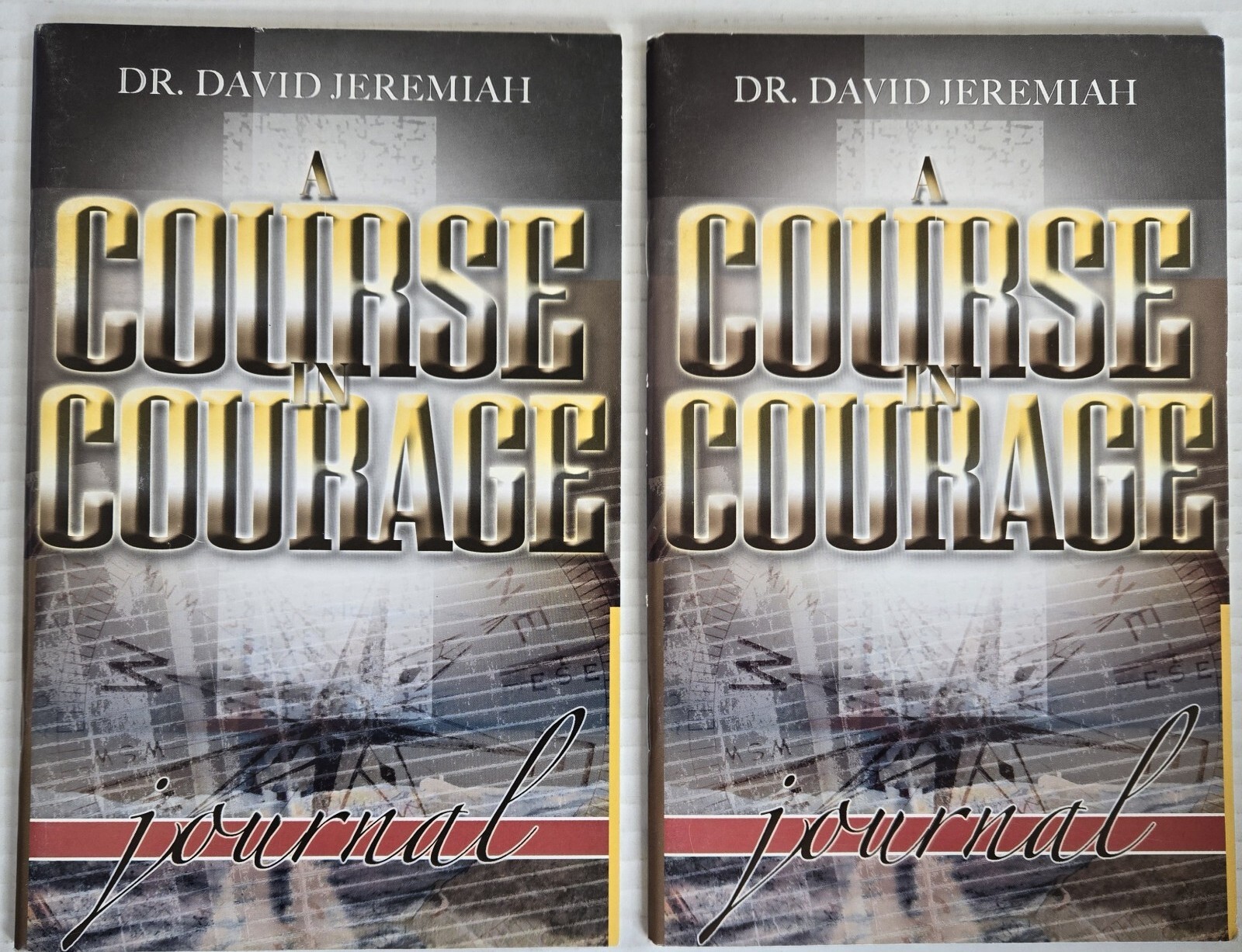 Courage To Conquer Study Guide & 2 Journals by David Jeremiah~Heros of the Bible