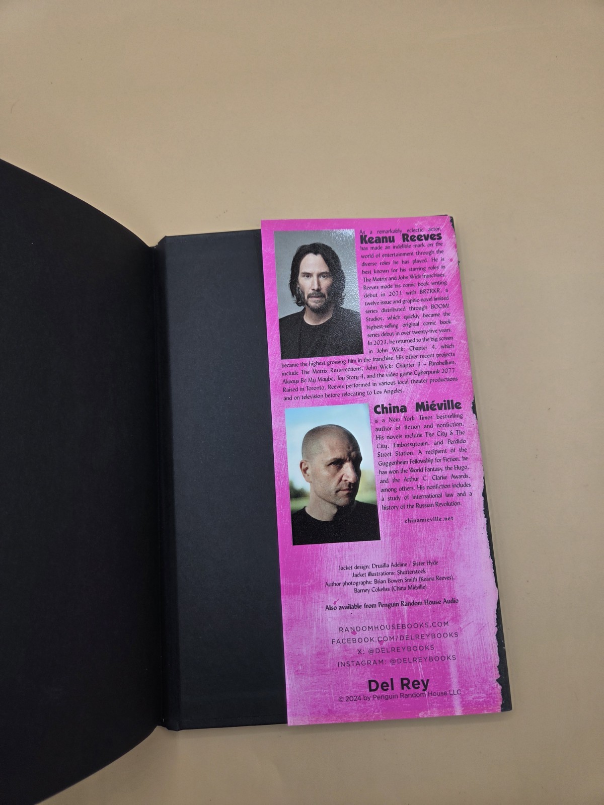 Book of Elsewhere : A Novel by China Miéville and Keanu Reeves (2024, Hardcover)
