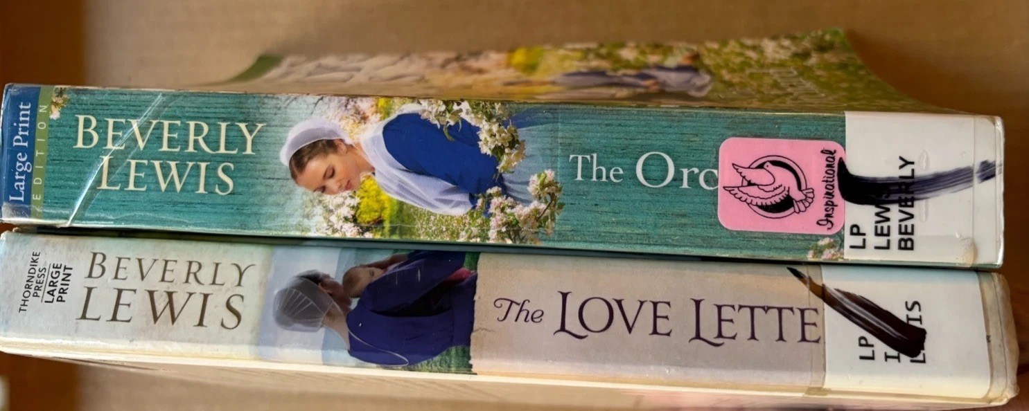 Large Print Ex-Library Books Choose Your Book Paperback Hardcover Easy Reading