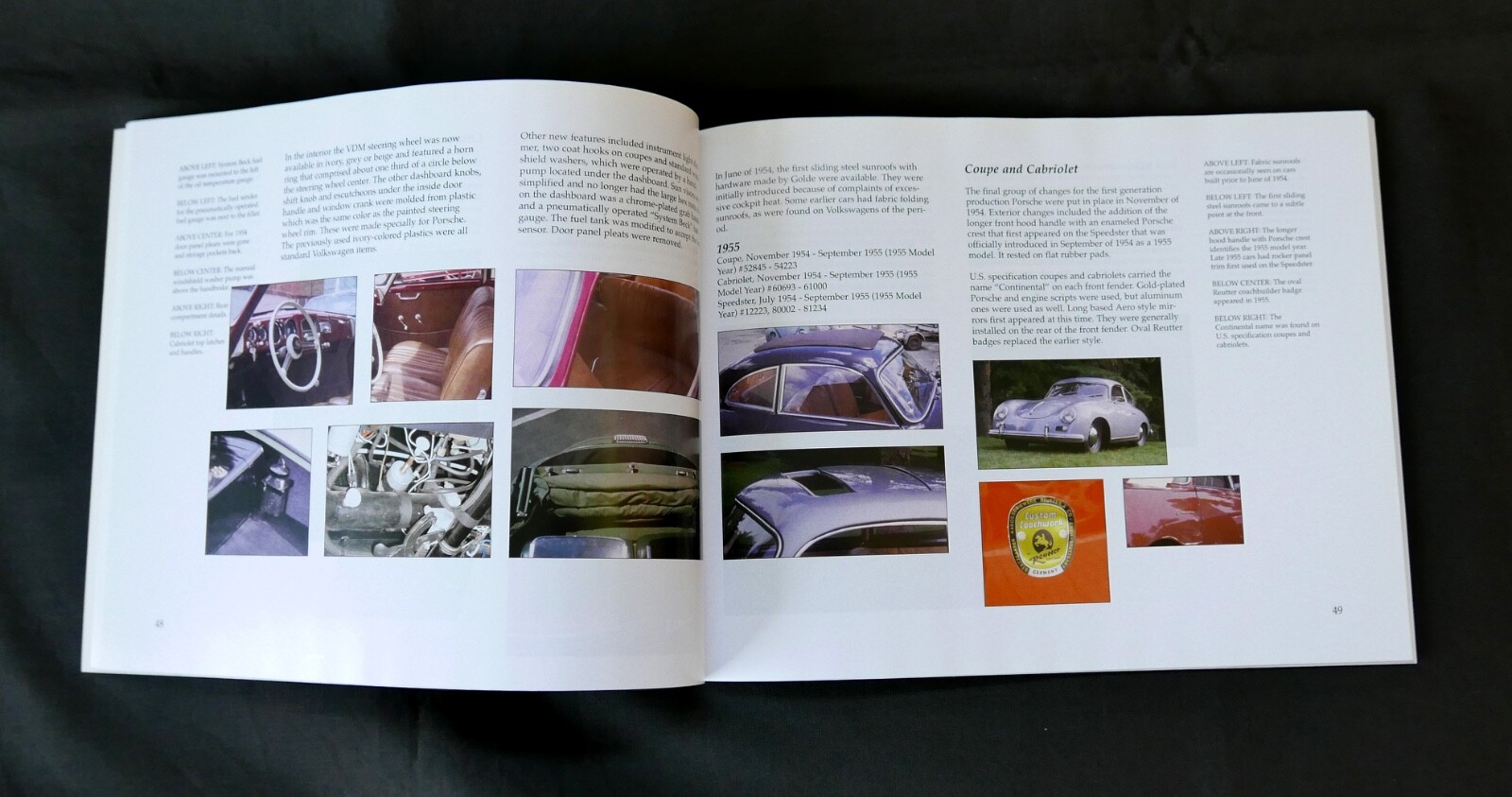Porsche 356 A Pictorial Guide by Dr. Brett Johnson