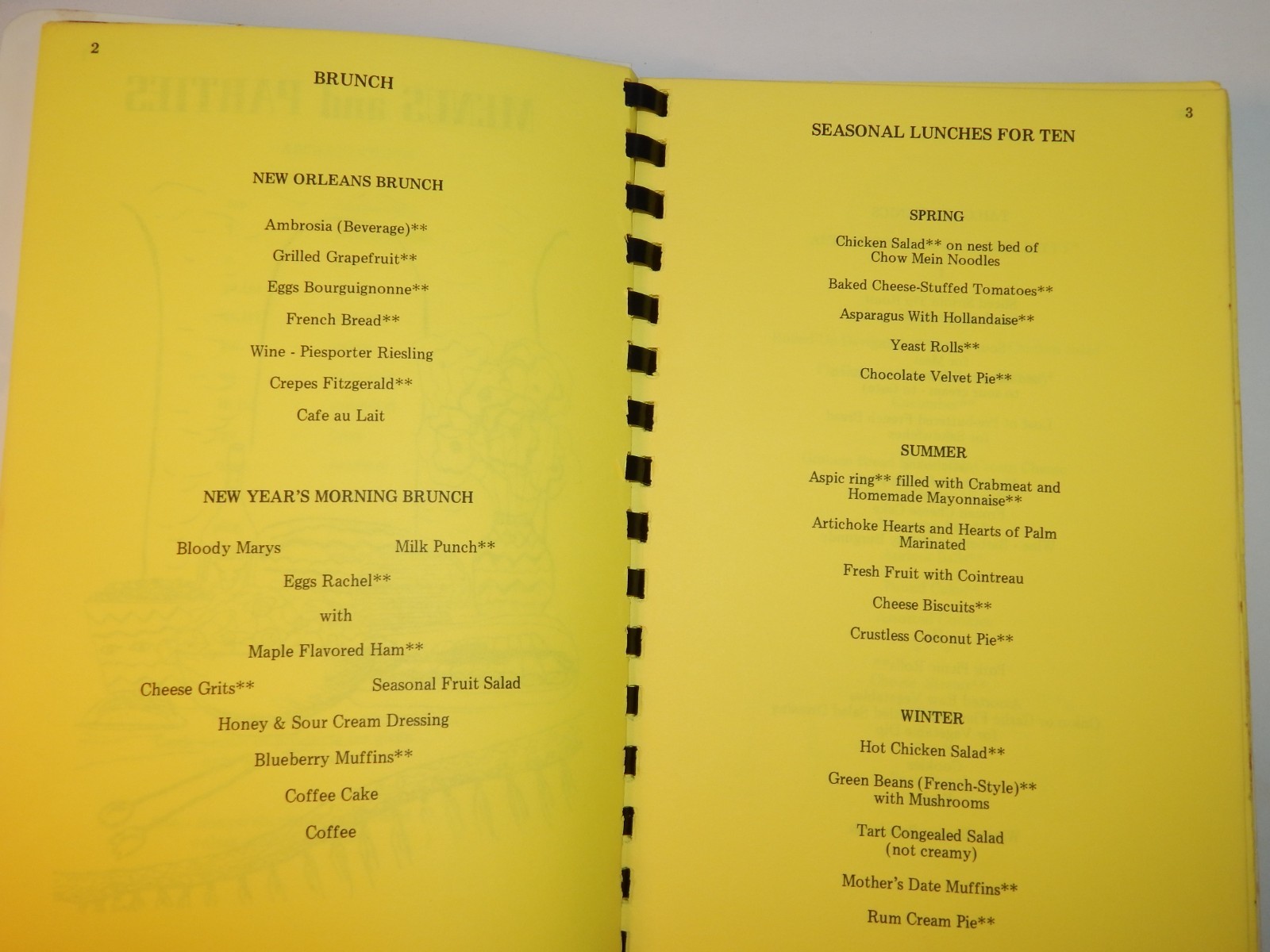 Vintage The Stuffed Griffin Cookbook the Utility Club Griffin, Georgia 1927-1977