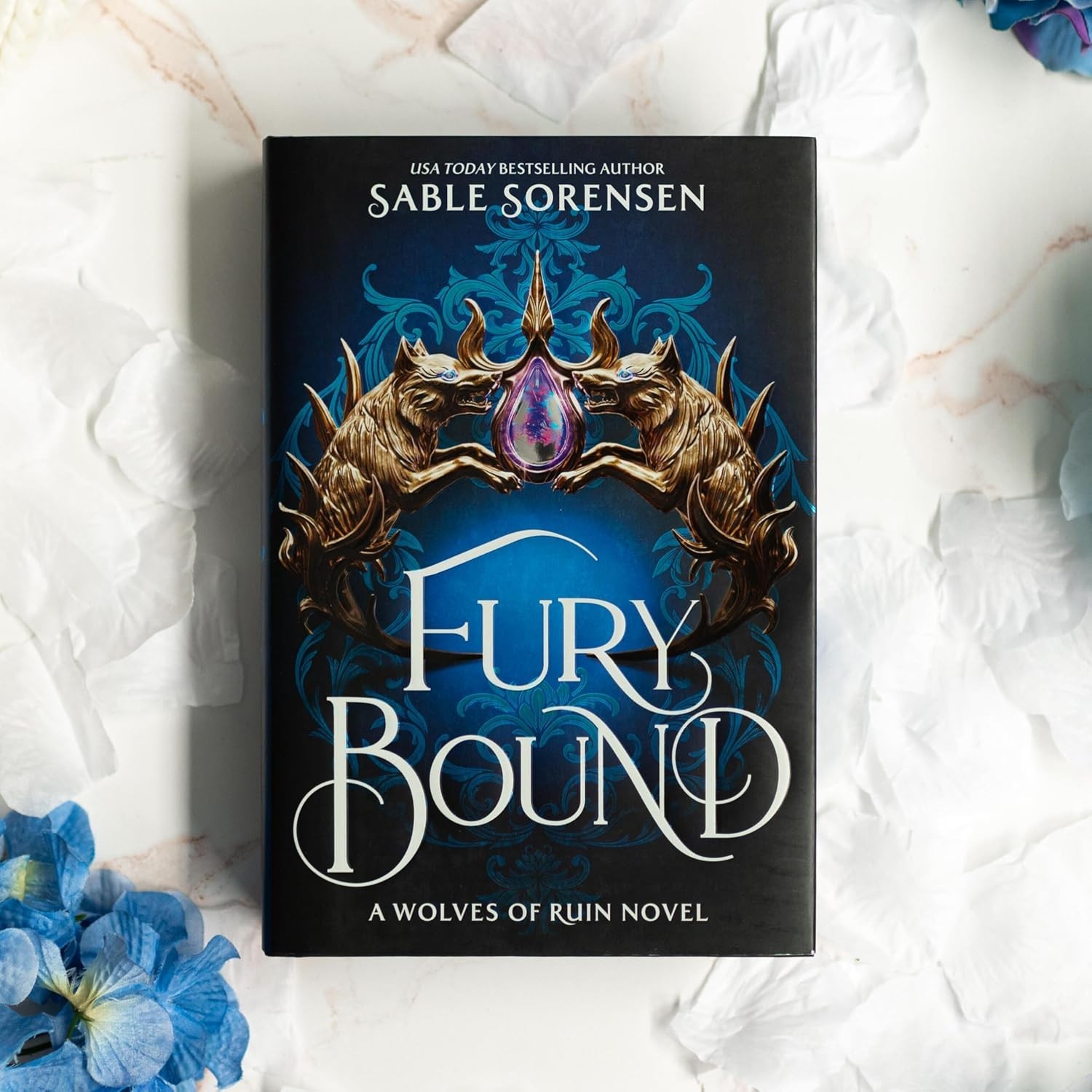 AUTOGRAPHED SIGNED Fury Bound Deluxe Limited Edition by Sable Sorensen Hardcover