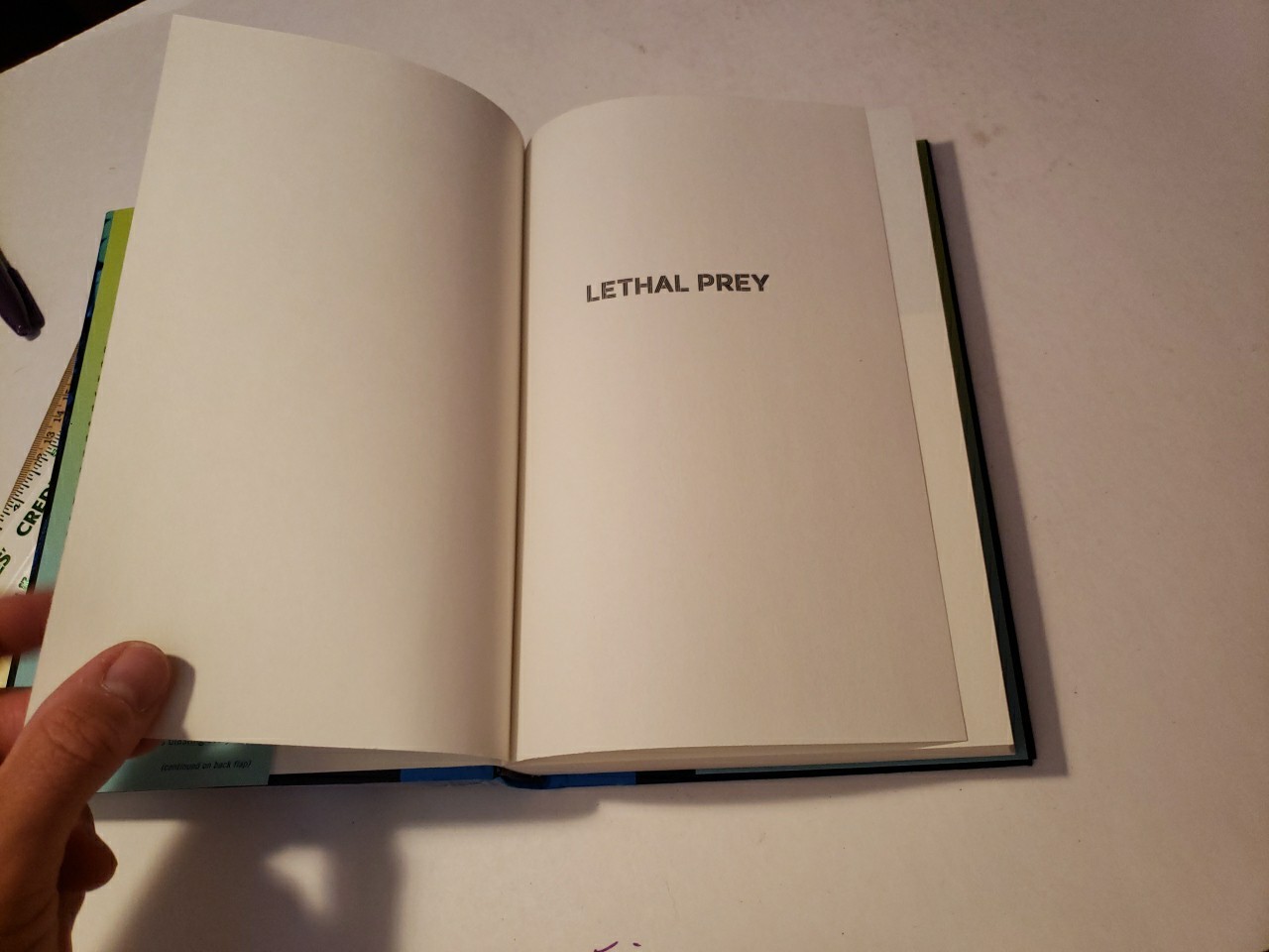 Lethal Prey (A Prey Novel) Hardcover – 2025 by John Sandford 1st Printing