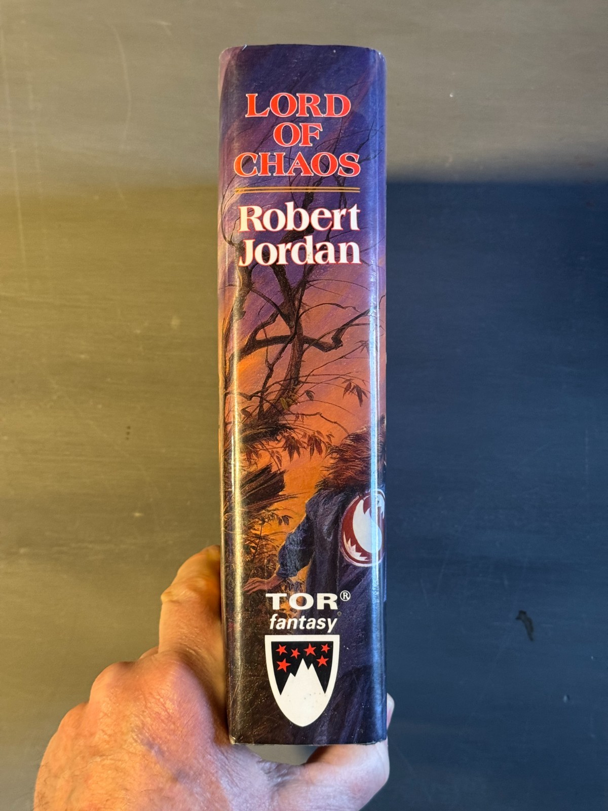 Lord of Chaos by Robert Jordan, 1994, HCDJ, 1st Trade Edition