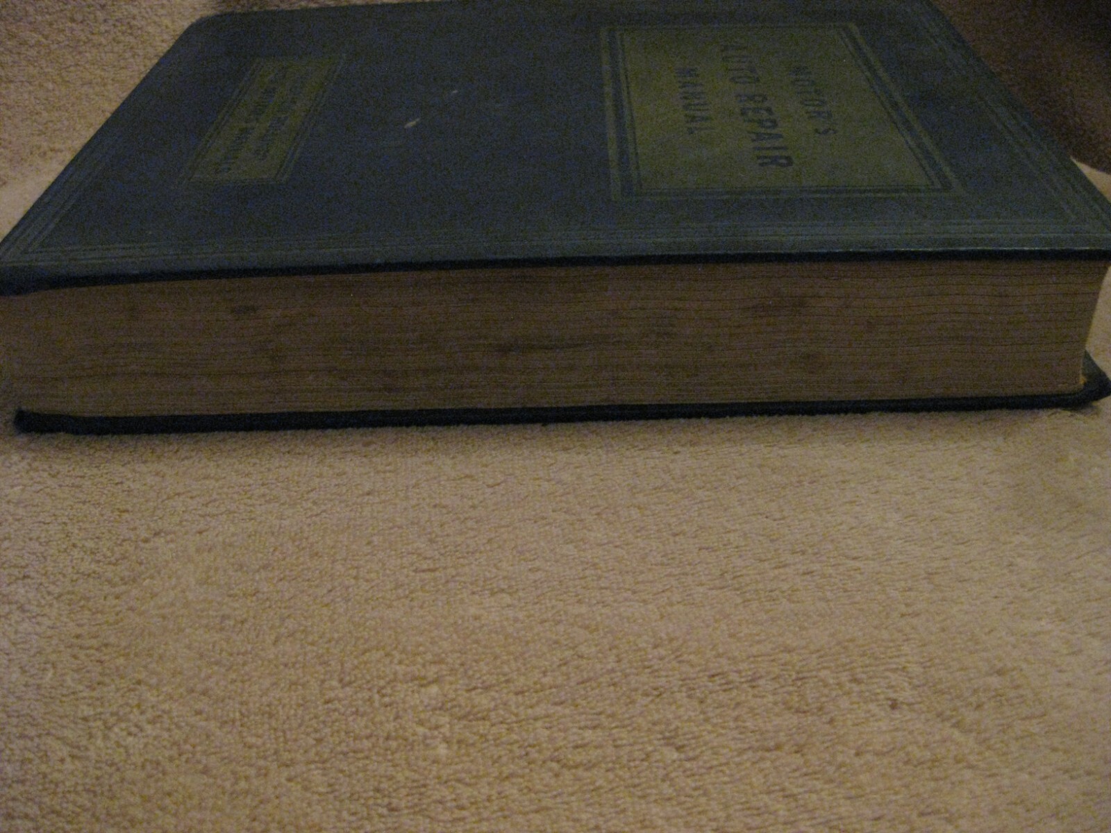 MOTOR’S AUTO REPAIR MANUAL ~ 1952 ~ 15th Edition Third Printing HC