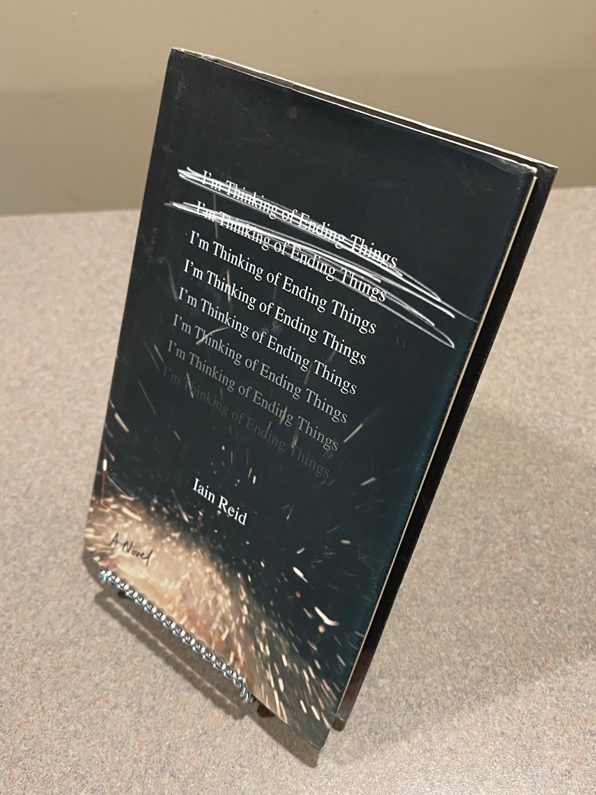 I’m Thinking of Ending Things by Iain Reid (First Edition 2nd Printing Hardcover