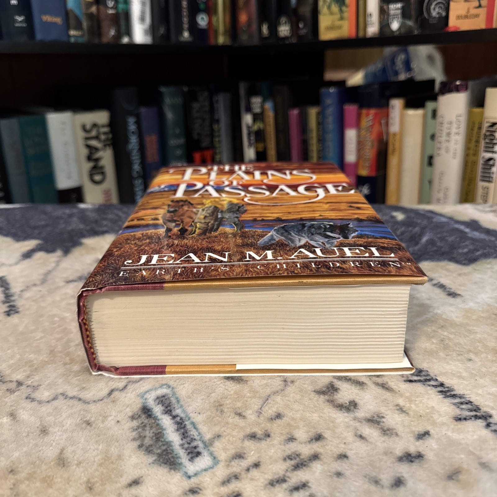 The Plains of Passage – Jean M. Auel (Hardcover) 1st/1st, Full-Sized, Cave Bear