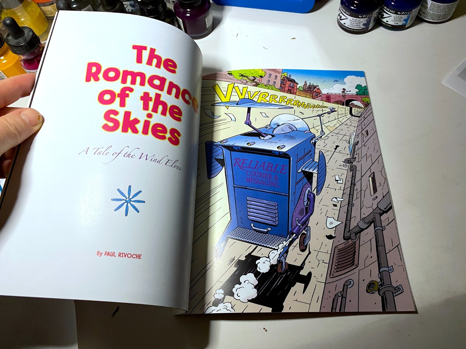 4STORY — ALL AGES graphic story collection by ROCKETFICTION | Paul Rivoche!
