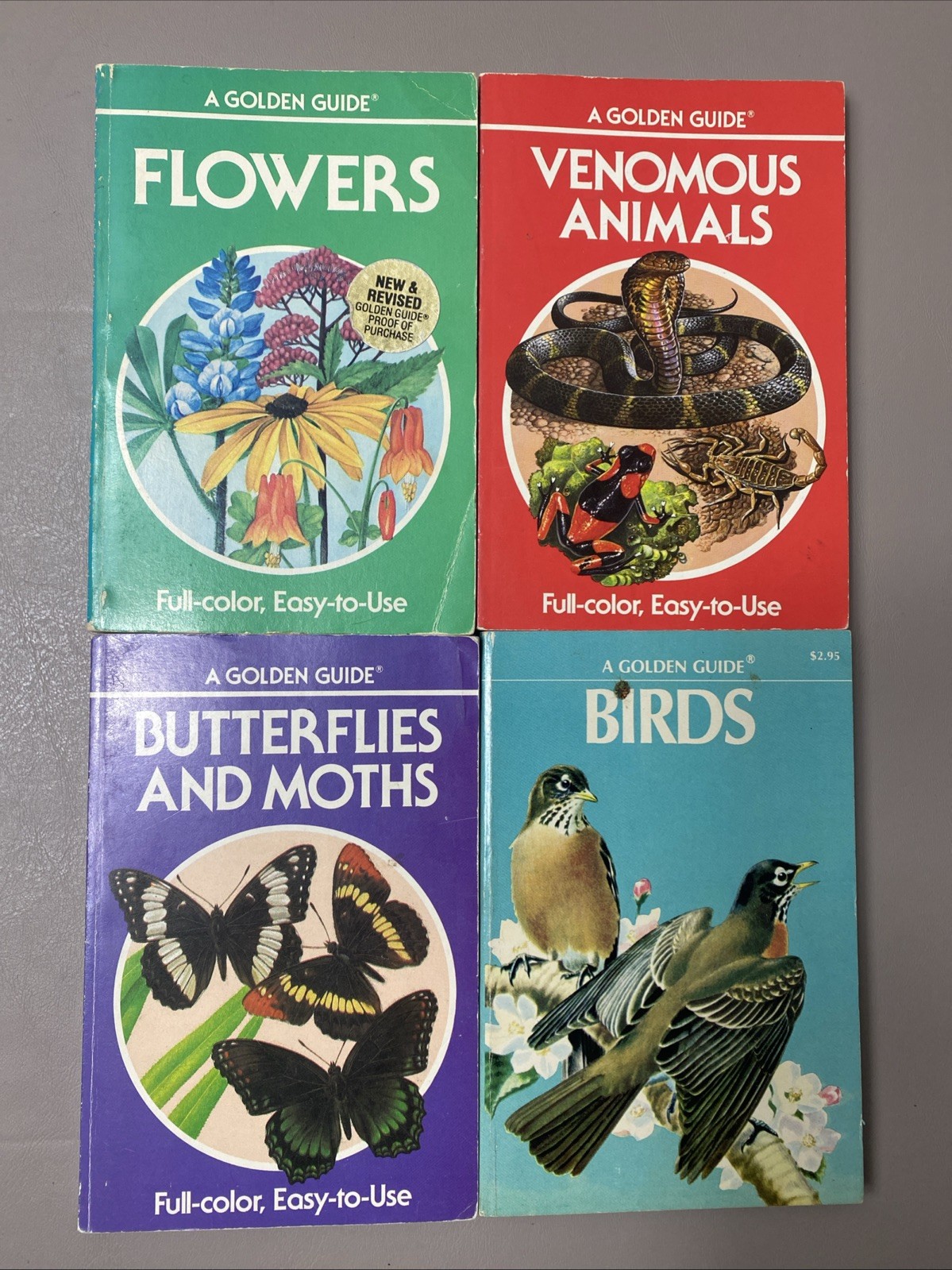 Lot of 19 Vintage „A Golden Nature Guide“ books – Illustrated In Color