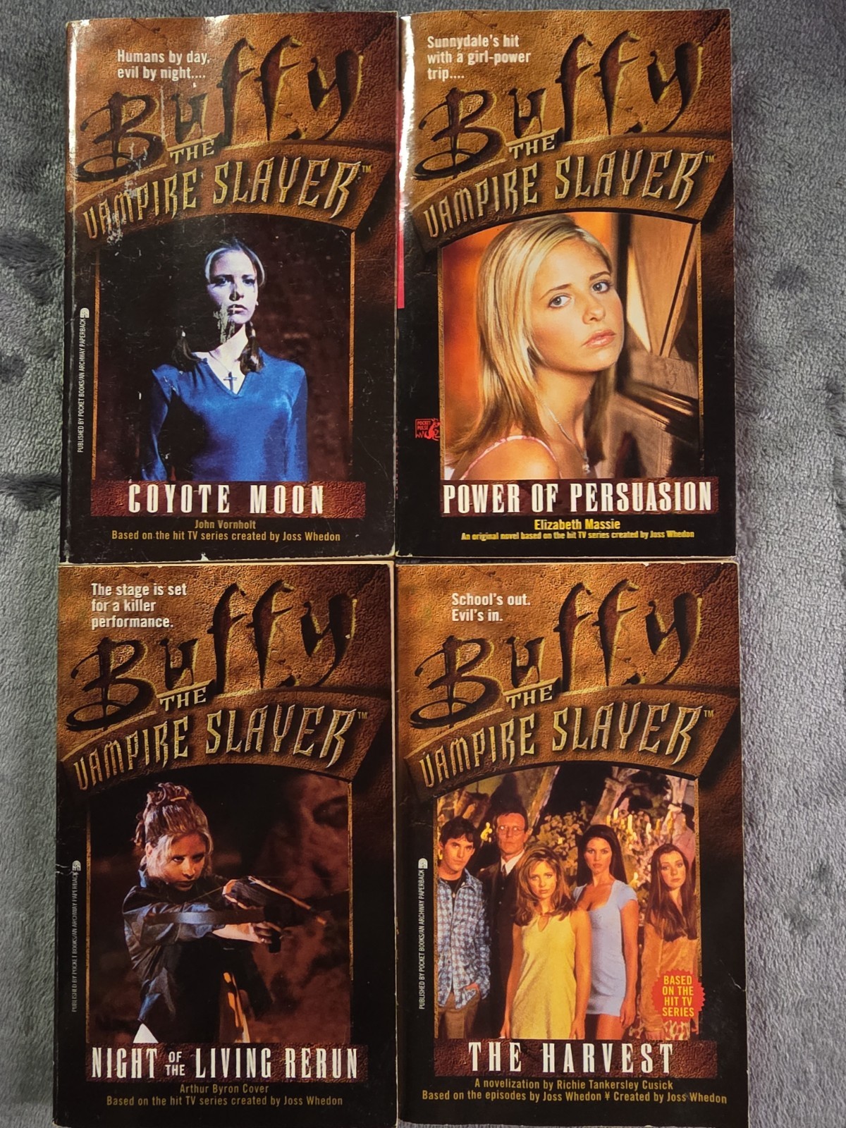 Buffy the Vampire Slayer x15 Vintage 90s 00s Y2K Vampires Horror Books BULK LOT