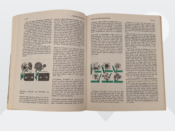 Vintage 1967-68 McCall’s Garden Book by Gretchen Fischer Harshbarger 520 Pages
