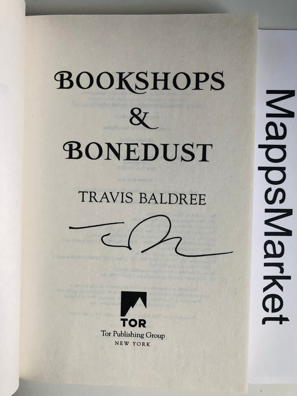 SIGNED Legends & Lattes and Bookshops & Bonedust by Travis Baldree Trade PB NEW