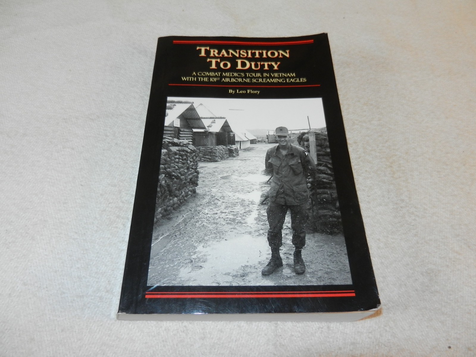 VIETNAM 1969 101st Airborne 501st Medic „TRANSITION TO DUTY“ Vet Signed