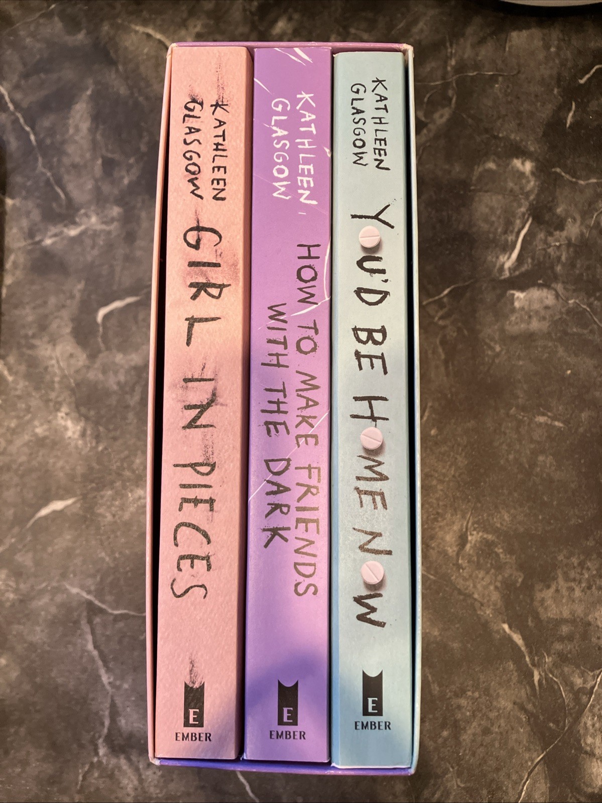 Kathleen Glasgow Three-Book Boxed Set: Girl in Pieces; How to Make Friends with