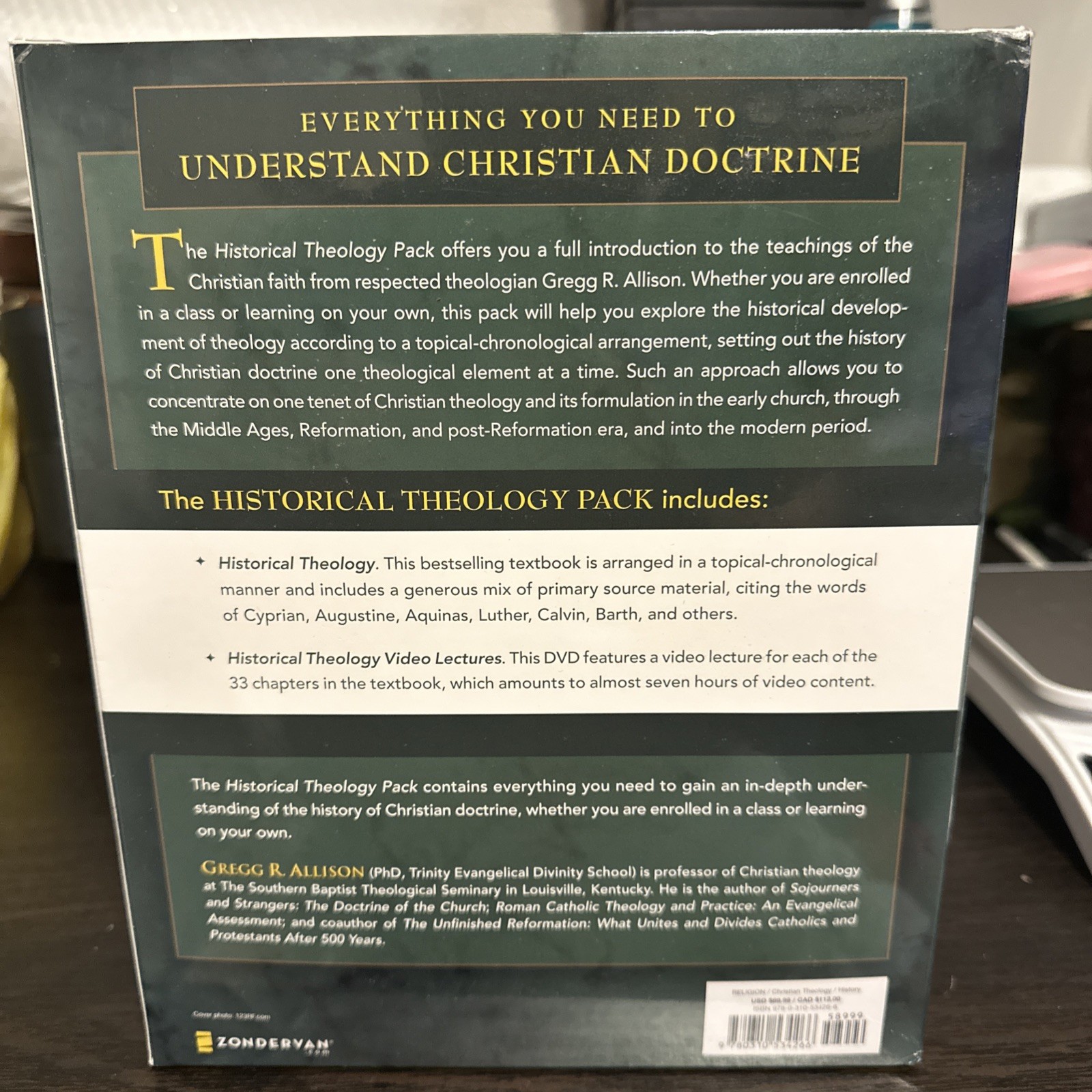 HISTORICAL THEOLOGY PACK: A COMPLETE INTRODUCTION TO By Gregg Allison BN Sealed!