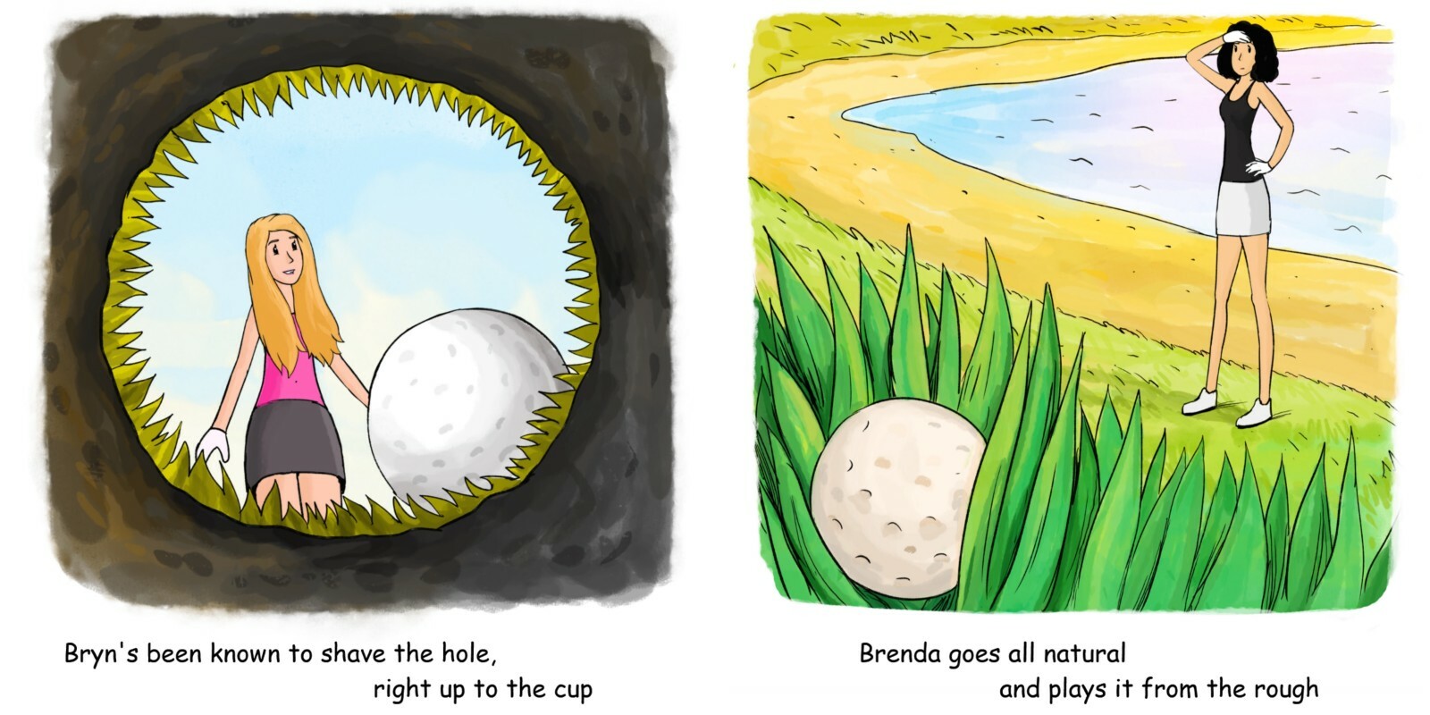 Brenda’s Beaver Plays a Round ~ Hard Cover, Brand New