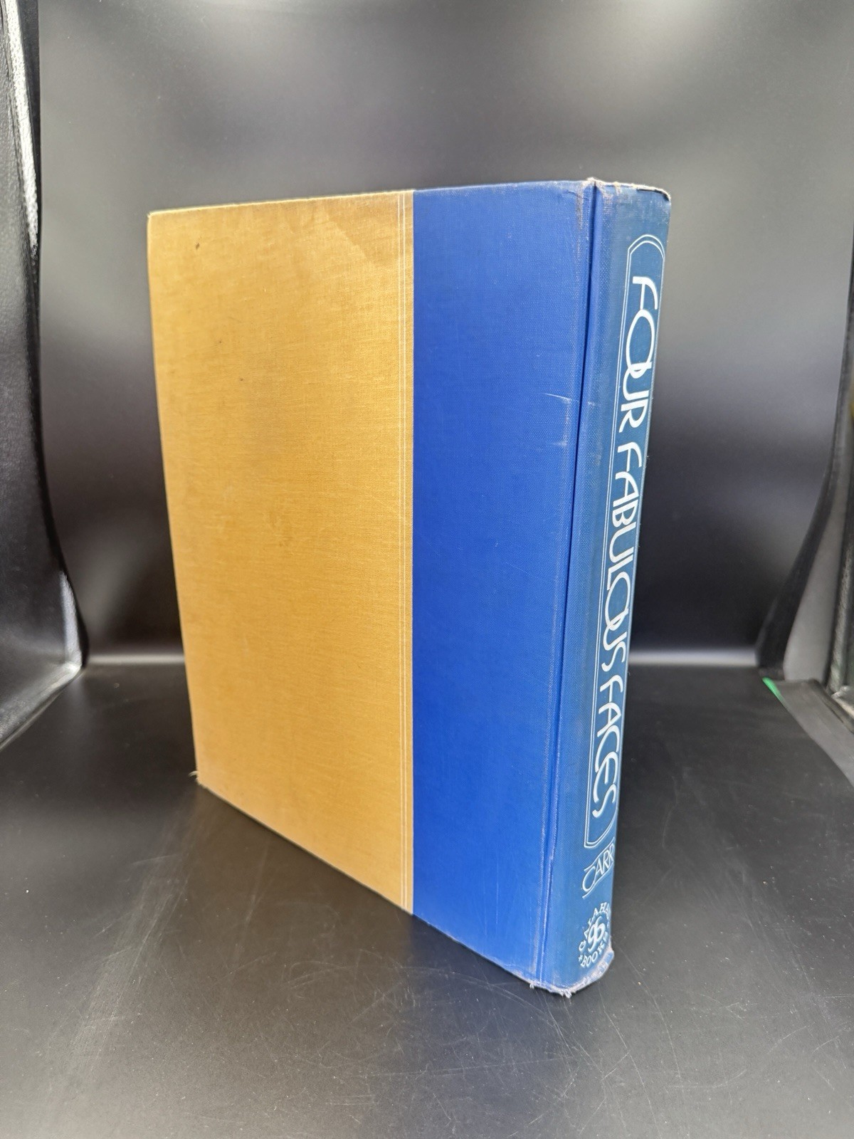 Four Fabulous Faces Larry Carr 1970 Hardcover Glamour Hollywood Photo Book