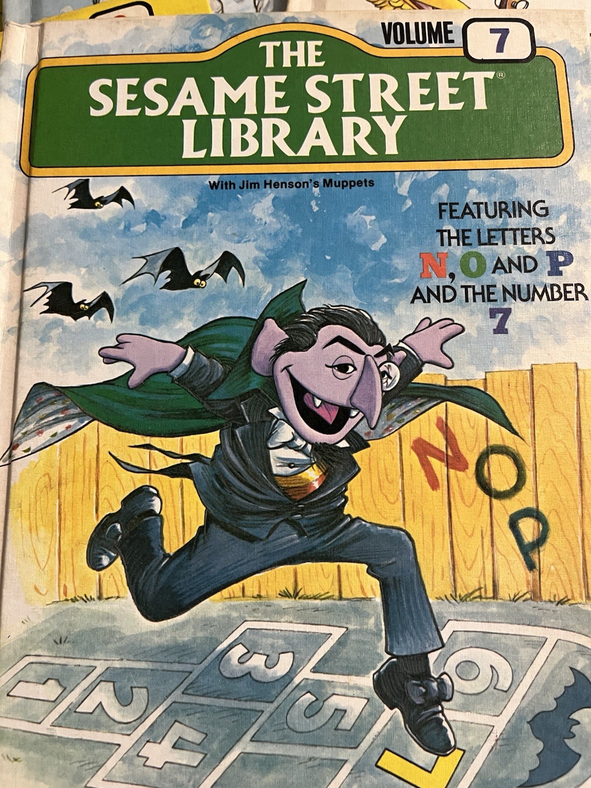 THE SESAME STREET LIBRARY – 10 Books 1979 Includes – 3,4,5,6,7,8,10,12,13,14