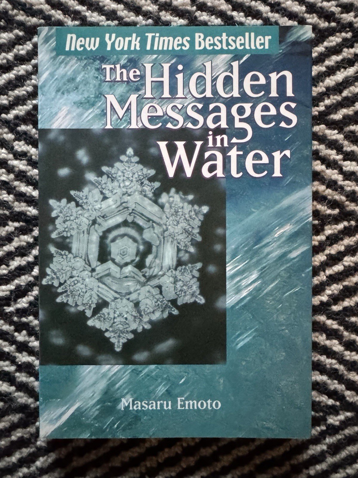 Masaru Emoto Hidden Messages in Water Trade Paperback Atria Books RARE