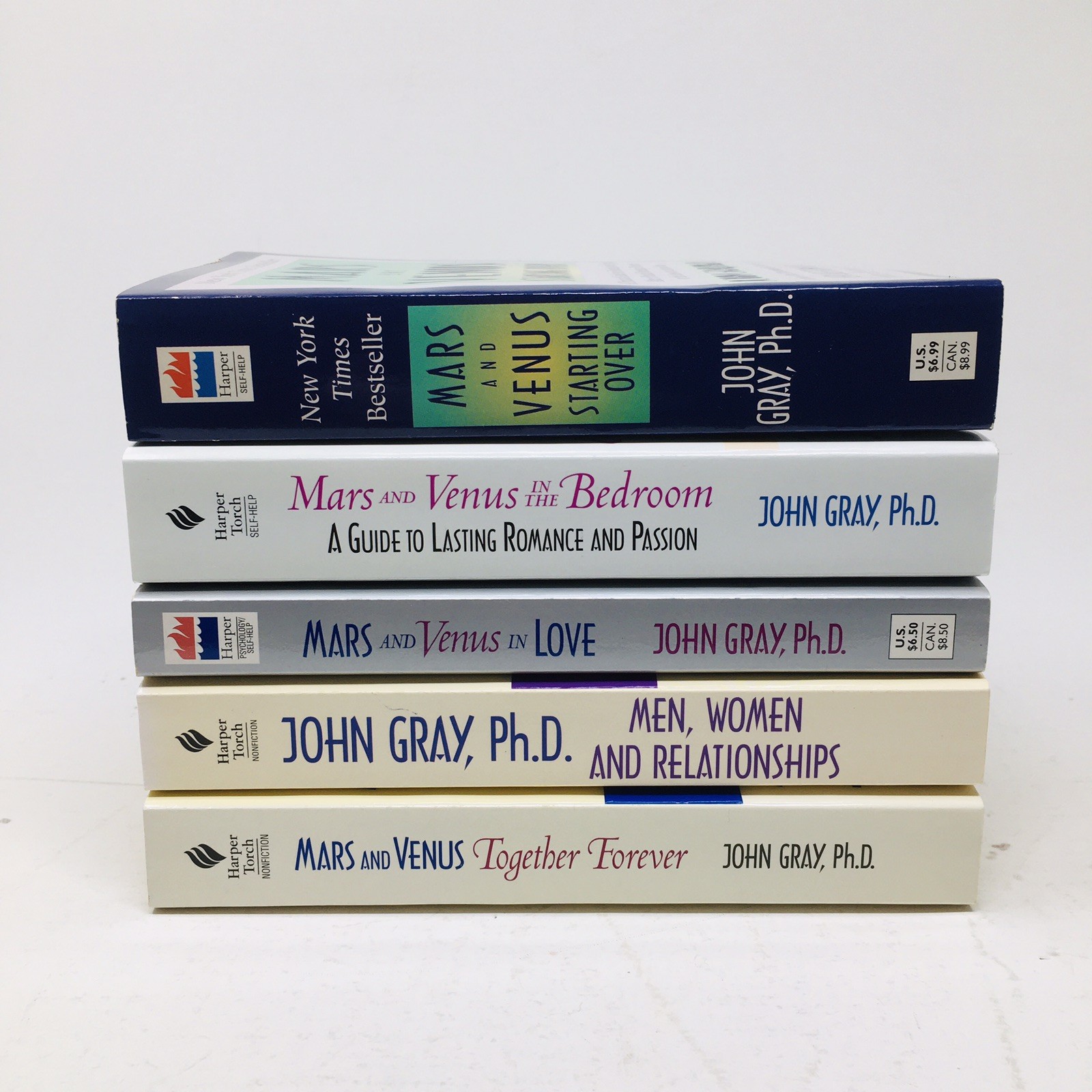 John Gray Lot 5 Mars and Venus in the Bedroom – Together Forever – Starting Over