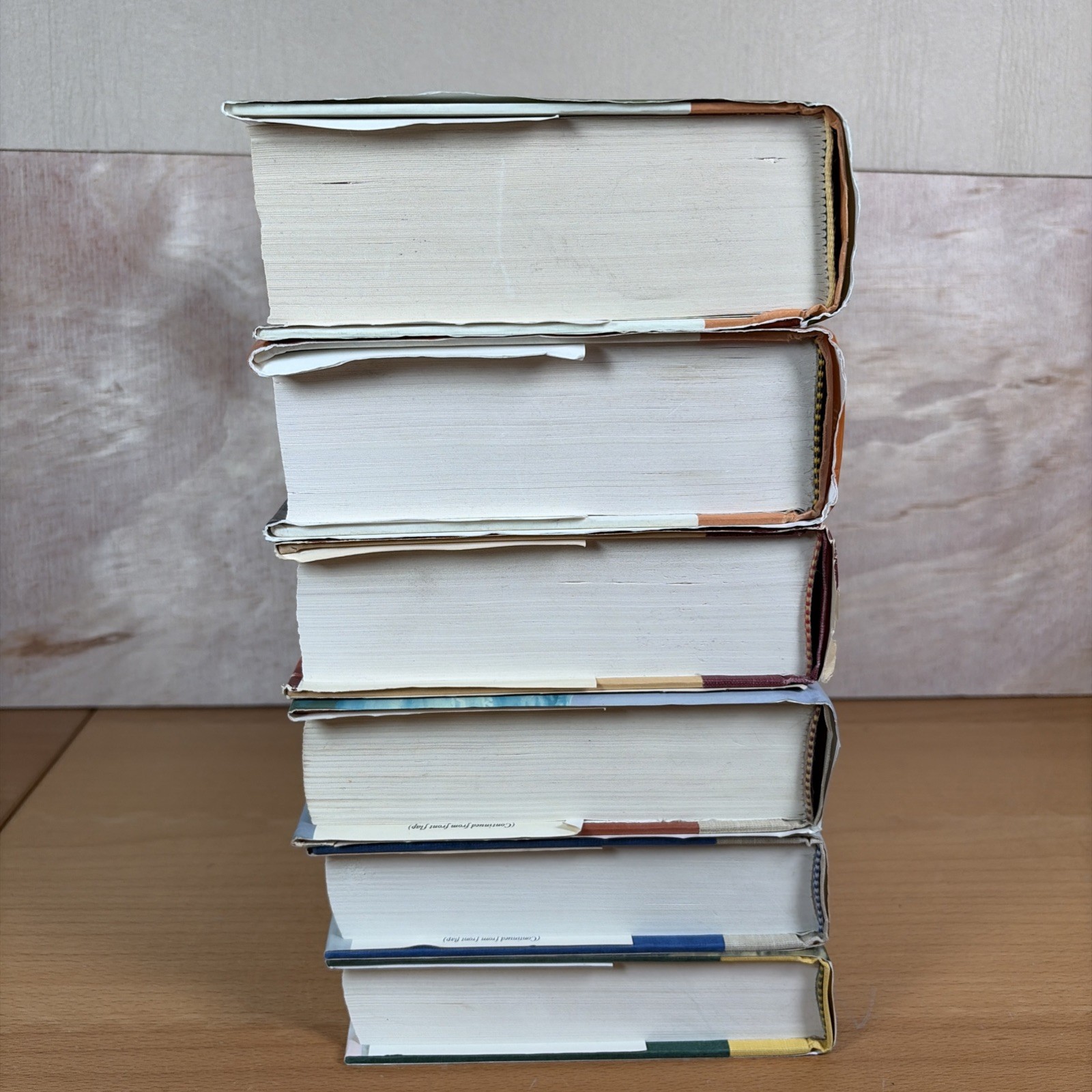 Complete Set Series Lot of 6 Earth’s Children Books by Jean Auel HARDCOVER