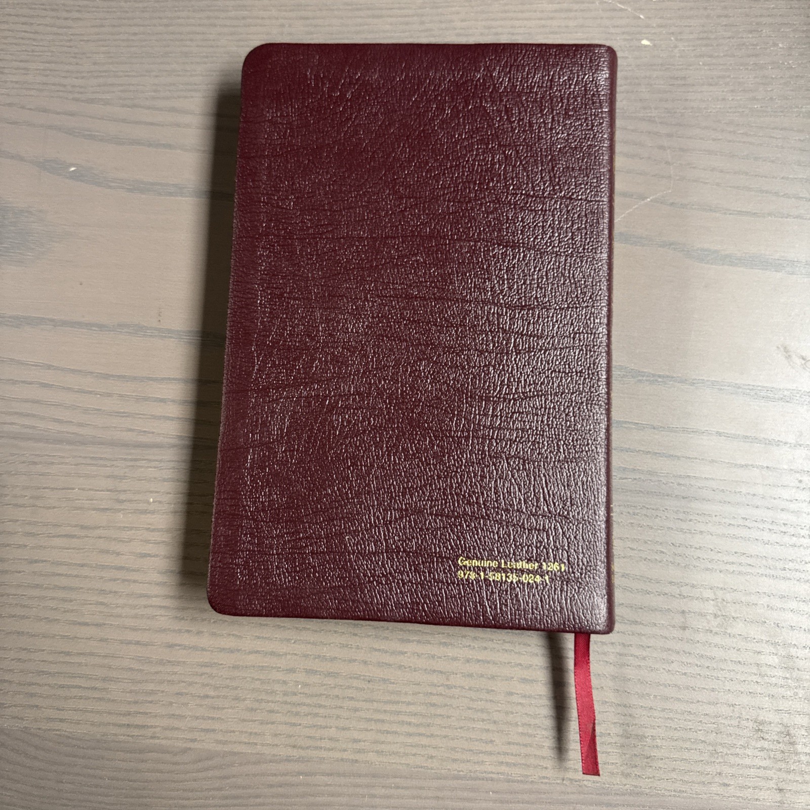 New American Standard Bible Updated NASB References Genuine Leather