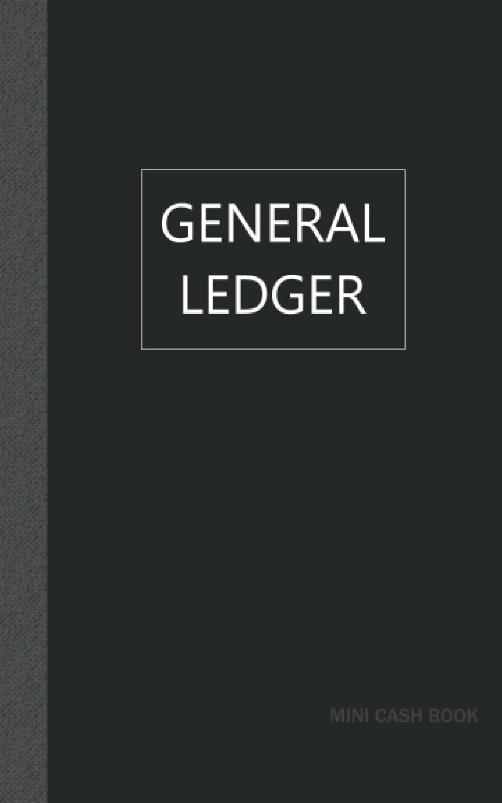 General Ledger Mini Cash Book: Small Book, 120 pages , 5×8 inches,…