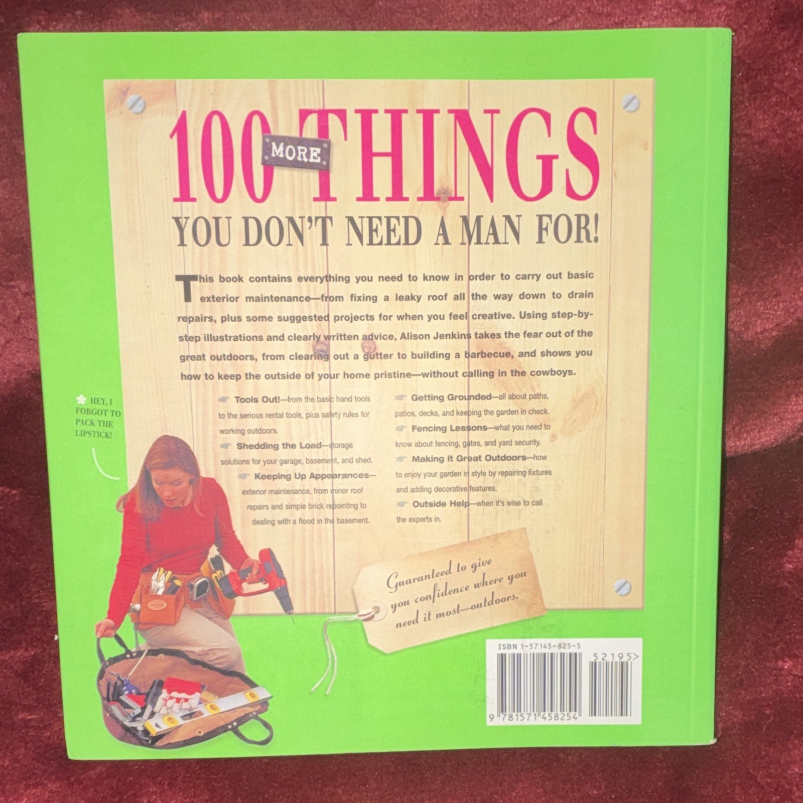 Alison Jenkins 100 More Things You Don’t Need a Man For! 2002 Trade Paperback