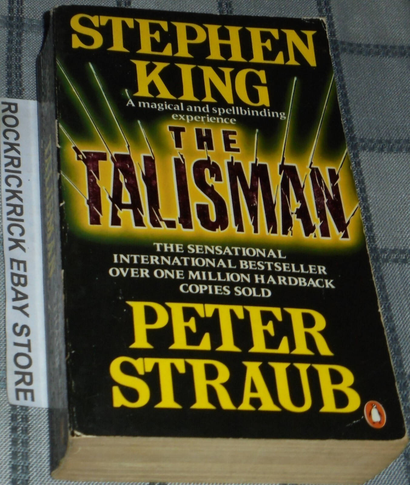 STEPHEN KING THE TALISMAN BOOK 1985 RARE 784 PAGES